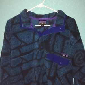RARE VINTAGE PATAGONIA SYNCHILLA SNAP T BLUE